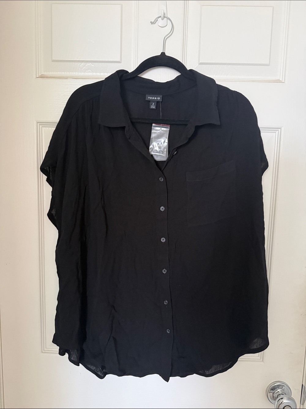 Torrid black blouse